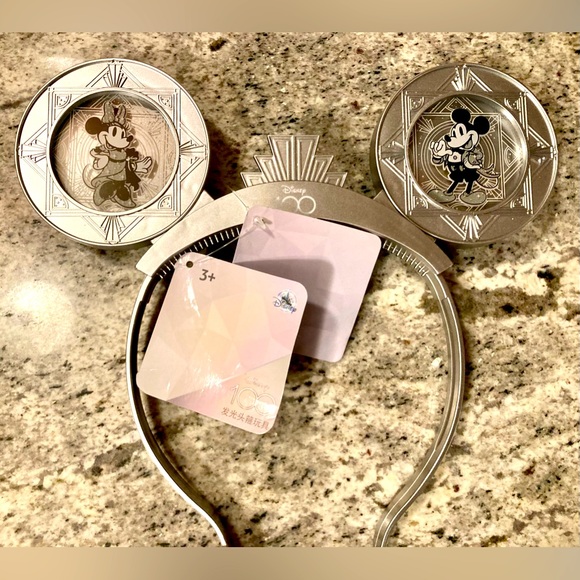 Disney Accessories - 2023 Disney 100th Anniversary Light-up Ears Limited Edition Park Exclusive NWT